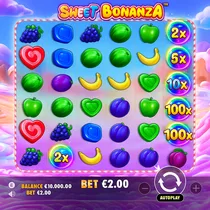 BankonBet - Sweet Bonanza Spilleautomat - Tumble Funksjon